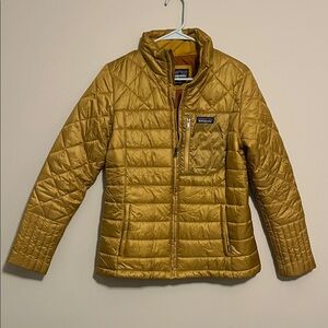 Patagonia Golden Quilted Puffer Jacket